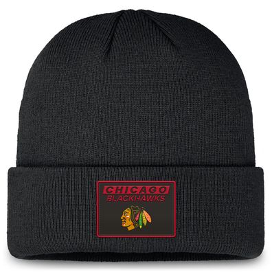 NHL Chicago Blackhawks Wollmütze Mütze Authentic Pro Prime 2025 Beanie 197834135401