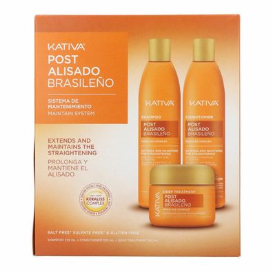 Shampoo und Spülung Kativa Post Alisado