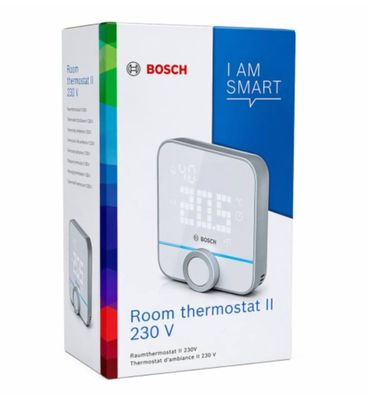 Bosch Smart Home Raumthermostat II zur Steuerung smarter Heizkörperthermostate