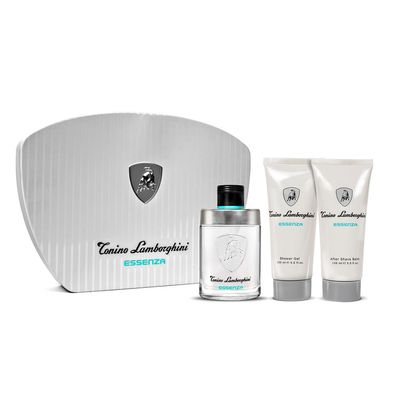 Tonino Lamborghini Essenza EdT 125 ml + Duschgel 150 ml + Aftershave-Balsam 150 ml