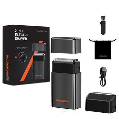 Maxgroom ZG-F5580 2in1 Elektrorasierer IPX6 Schwarz