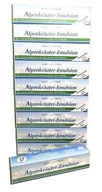 Alpenkräuter Emulsion Massage Salbe Creme Riesentube 10x 200ml