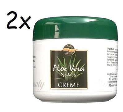 BIO-VITAL Aloe Vera Creme tägliche Gesicht Körper Pflege, 125 ml