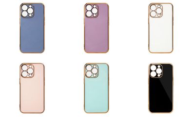 Lighting Color Case Schutz-Hülle mit Kameraabdeckung Schutz Rahmen kompatibel mit
