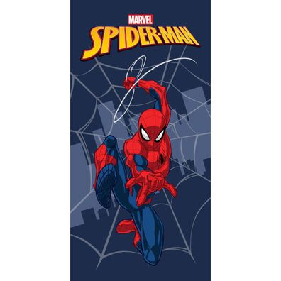 Marvel Spider-Man City Web Strandtuch 70 x 140 cm Microfaser Badetuch