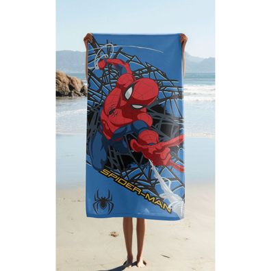 Marvel Spider-Man City Web Strandtuch 70 x 140 cm Microfaser Badetuch