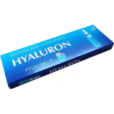 Bio-Vital Ampullen Hyaluron Cosmetic Hyaluronsäure, 15 x 2ml