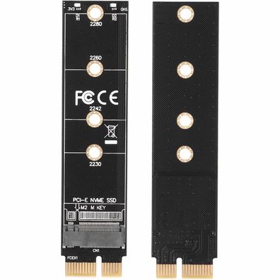 C65 M.2 PCIe Adapter M.2 M Key NVME SSD auf PCI-E 3.0 X1 Host Controller Karte