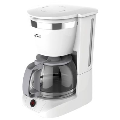 LENTZ Kaffeemaschine 10-Tassen Kaffeeautomat mit Permanentfilter inkl. Messlöffel