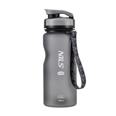 NILS CAMP NC1740 Wasserflasche 600 ml für Sport Camping Reise Alltag