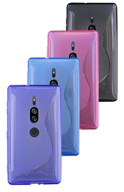 Handyhülle Sony Xperia XZ2 Premium Silikon Hülle Schutzhülle TPU Case Cover