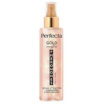 Perfekta Pheromone Aktivgold Körperspray Sexyfire, 200 ml