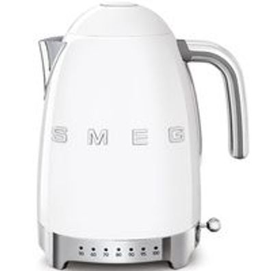 SMEG KLF04WHEU - 1,7 l - 2400 W - Weiß - Kunststoff - Edelstahl - Regelbare Temper