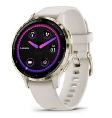Garmin Venu 3S Smartwatch elfenbein/softgold