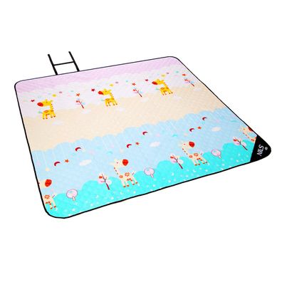 NILS CAMP NC8028 Picknickdecke Giraffe 195 x 200 cm Outdoor Camping Strand Festival