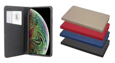 Tasche Apple iPhone XS Max Handyhülle Schutzhülle Flip Case Cover Etui Hülle