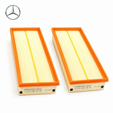 OE Mercedes Benz Luftfilter Satz W212 W211 W221 M273 M272 M112 M113 A2730940404