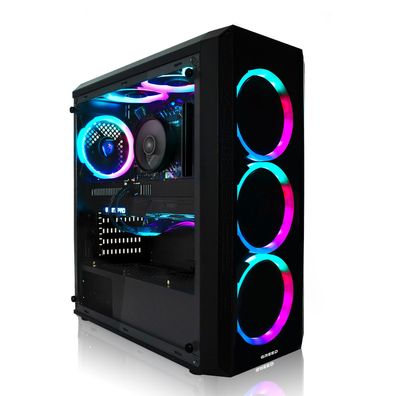 Greed® MK2 Power - Gaming PC / Computer - AMD Ryzen 7 5700X + AMD RX 9070 + 32GB RAM