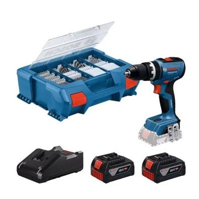 Bosch Schlagschrauber Gsb 18V-65 2Xpc4,0Ah L-Case 82Ac