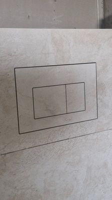 Versteckte Betätigungsplatte - kompatibel mit Geberit Sigma - Systemen