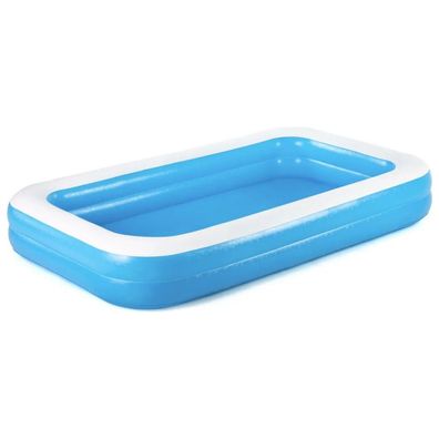 Bestway Familienpool 305x183x46cm Rechteckig Schwimmbecken Kinderpool Pool