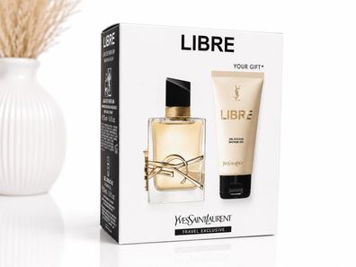 YVES SAINT Laurent Libre EDP 50ml + Duschgel 50ml Set Damen Neu OVP