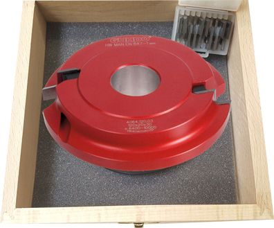 HW/ HM-Wechselplatten-Multi-Viertelstabfräser Set 120x20x30 Z 2 versch. Radien GUHDO