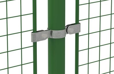 Rohrverbinder | Gitterhalter doppelt | 171D48 | 48,3 mm | 1 1/2" | Feuerverzinkt u