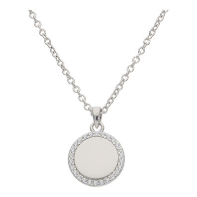 Collier Rund Silber 925 Zirkonia JL53-05-0034 JuwelmaLux