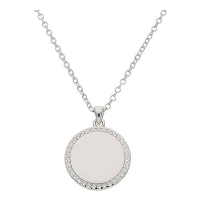 Collier Silber 925 Rund Zirkonia JL53-05-0033 JuwelmaLux