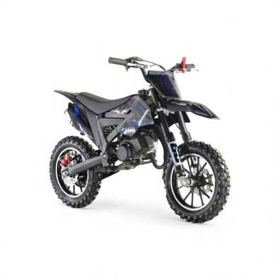 KXD 706 2T 49ccm Dirt Bike Kinder CrossBike Pitbike Pocket Blau