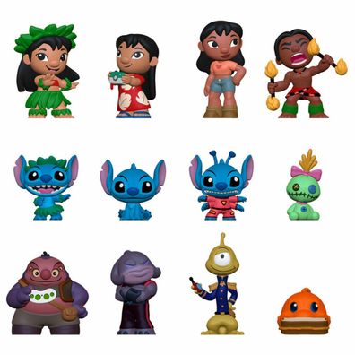 Disney Lilo & Stitch Mystery Minis (sortierter Artikel, 3,2 bis 8 cm, eine Figur)