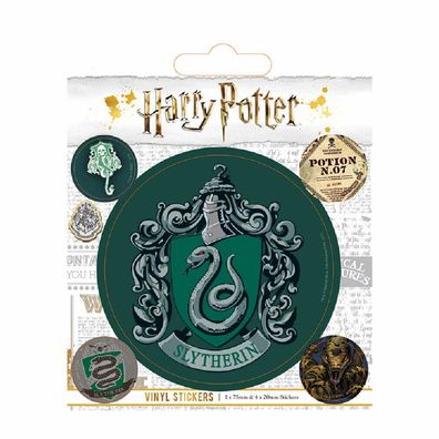 Harry Potter Slytherin Aufkleber-Set