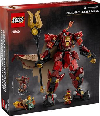 LEGO® Ninjago 71846 Der Feuerritter-Mech