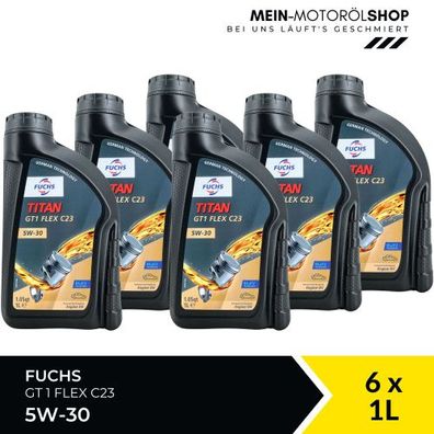 Fuchs Titan GT1 Flex C23 5W-30 6x1 Liter