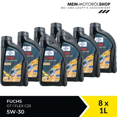 Fuchs Titan GT1 Flex C23 5W-30 8x1 Liter
