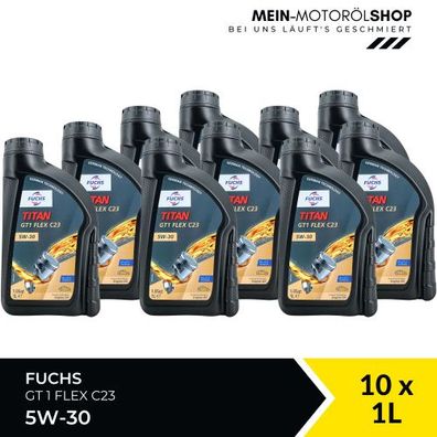 Fuchs Titan GT1 Flex C23 5W-30 10x1 Liter