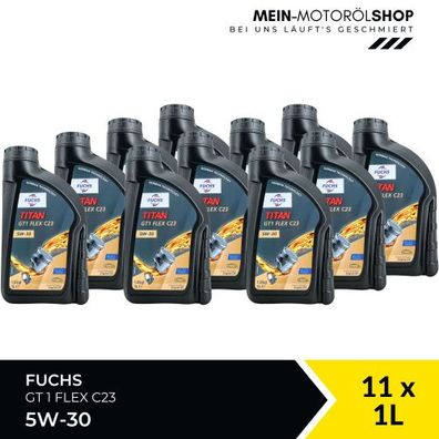 Fuchs Titan GT1 Flex C23 5W-30 11x1 Liter