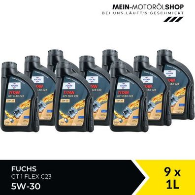 Fuchs Titan GT1 Flex C23 5W-30 9x1 Liter