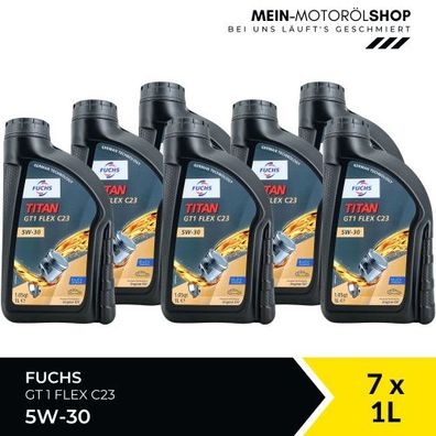 Fuchs Titan GT1 Flex C23 5W-30 7x1 Liter