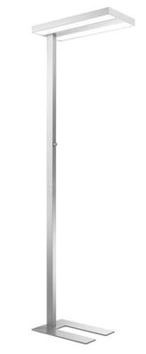 ALCO LED Stehleuchte, Aluminium, stufenlos dimmbar 