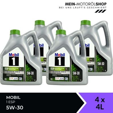 Mobil 1 ESP 5W-30 4x4 Liter