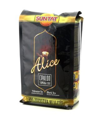 SUNTAT schwarzer Tee Alice, mit Bergamottearoma, 1000 g