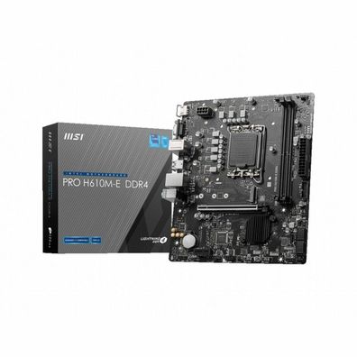 MSI PRO H610M-E DDR4, (H610, 1700, ATX, DR4