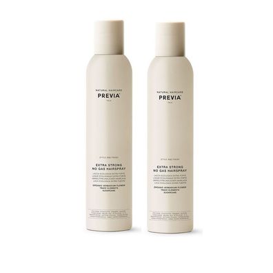 PREVIA Style & Finish No Gas Hairspray Extra Strong 350 ml (2er-Pack)
