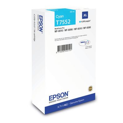 EPSON T7552XL cyan Druckerpatrone