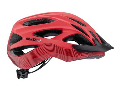 CONTEC Helm "Laska" SB-verpackt, sportli intense red / black velvet, Gr. M/L (58-6