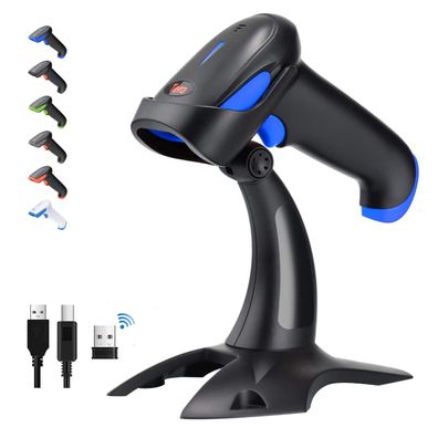 Tera Barcode Scanner 2D 1D 3-in-1 Wireless Bluetooth USB HW0002