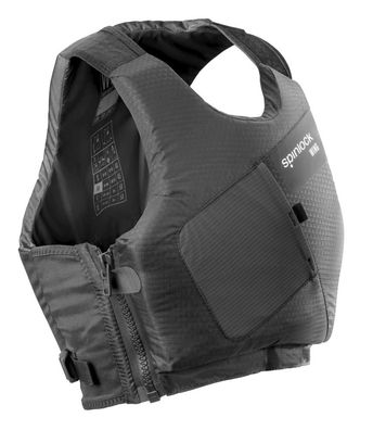 Spinlock, Schwimmweste Wing 50N PFD Side Zip, Black
