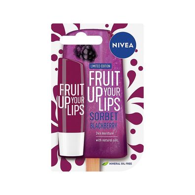Nivea Fruit Up Your Lips Sorbet Blackberry Lip Stick 4.8 g / 5.5 ml
